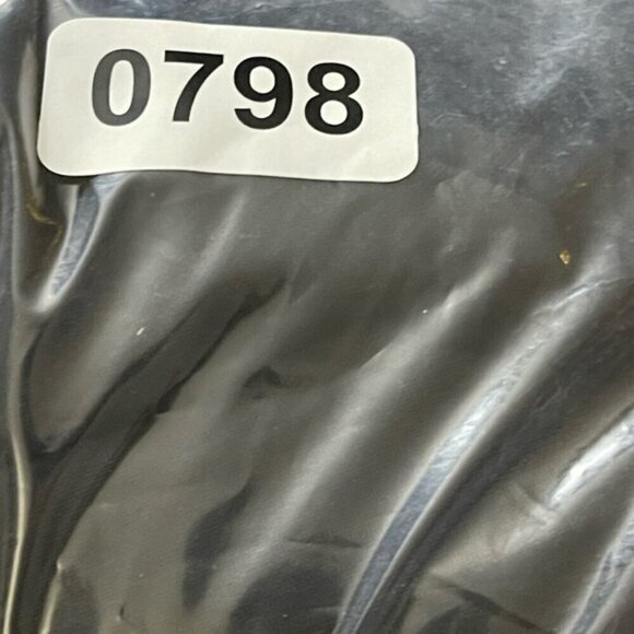 Talbots black high rise straight leg trouser pant work career travel size 14 - Picture 12 of 12